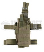 8 Fields Tornado Drop Leg Pistol Holster, OD (Left-Handed)